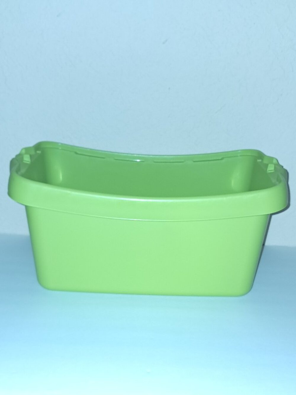 Authentic LEGO DUPLO Green Durable Plastic Toy Storage Box Container Empty